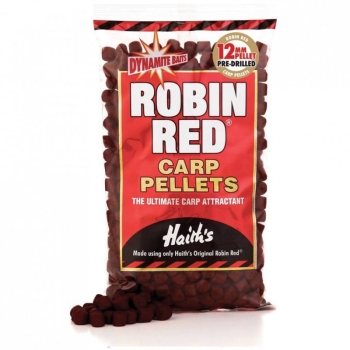 Пеллетс просверленный DYNAMITE BAITS Robin Red Carp 12 мм в интернет магазине Rybaki.ru