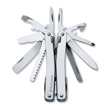 Мультитул VICTORINOX SwissTool Spirit X 105мм 24 функции цв. серебристый в интернет магазине Rybaki.ru