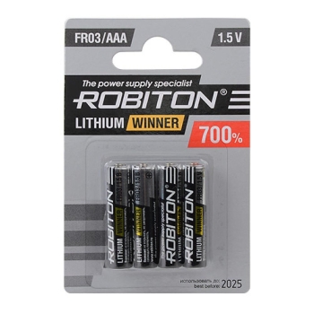 Батарейка ROBITON Winner R-FR03-BL4 AAA в интернет магазине Rybaki.ru