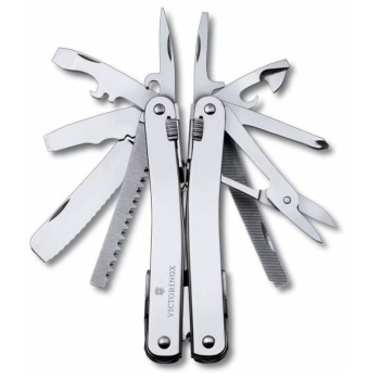 Мультитул VICTORINOX SwissTool Spirit XC 105мм 24 функции цв. серебристый в интернет магазине Rybaki.ru