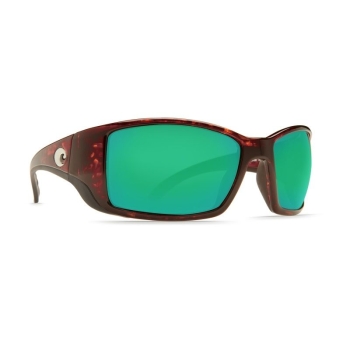 Очки поляризационные COSTA DEL MAR Blackfin W580 р. L цв. Tortoise цв. ст. Green Mirror Glass в интернет магазине Rybaki.ru