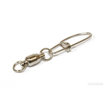 Вертлюг с карабином OWNER 52808 Strong Snap Ball Bearing № 0 (2 шт.)