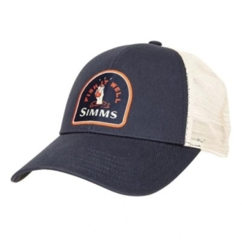 Кепка SIMMS Fish It Well Trucker цвет Admiral Blue