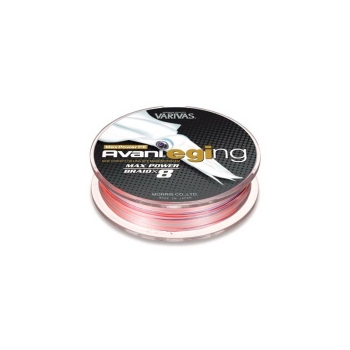 Плетенка VARIVAS Avani Eging Max Power PEx8 150 м цв. Розовый/белый # 0,8 в интернет магазине Rybaki.ru