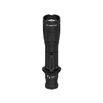 Фонарь тактический ARMYTEK Dobermann Pro Magnet USB Теплый цвет Матовый черный в интернет магазине Rybaki.ru
