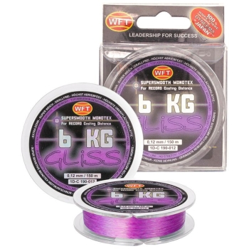 Плетенка WFT Gliss pink 150 м 11 кг 0,18 мм в интернет магазине Rybaki.ru