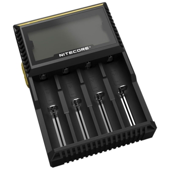 Зарядное устройство NITECORE Digicharger D4. Универсальная на 4 АКБ в интернет магазине Rybaki.ru