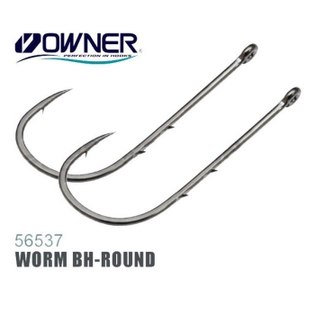 Крючок одинарный OWNER 56538 BC Worm BH-Sproat № 10 (10 шт.)