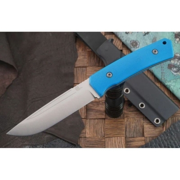 Нож OWL KNIFE Barn сталь CPR рукоять G10 Синяя в интернет магазине Rybaki.ru
