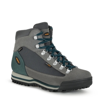 Ботинки треккинговые AKU WS Ultra Light Micro GTX цвет Grey / Petrol