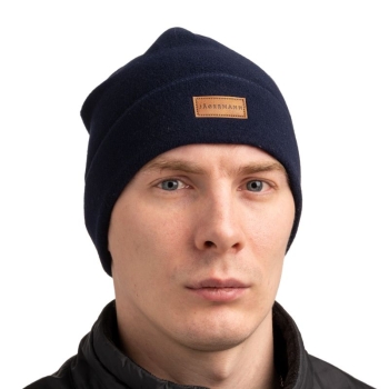 Шапка JAGERMANN Флис цв. Синий в интернет магазине Rybaki.ru