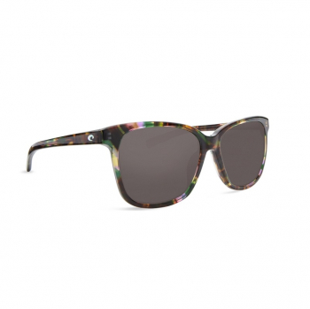 Очки поляризационные COSTA DEL MAR May 580G р. M цв. Shiny Abalone цв. ст. Gray в интернет магазине Rybaki.ru