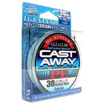 Плетенка SUNLINE Cast Away PE 150 м 0,128 мм в интернет магазине Rybaki.ru