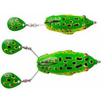 Лягушка SAVAGE GEAR 3D Spin Kick Frog 10 F цв. Green