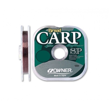 Леска OWNER Broad carp special 100 м 0,2 мм цв. темно-коричневый в интернет магазине Rybaki.ru