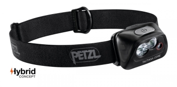 Фонарь налобный PETZL Tactikka Core HA цвет черный