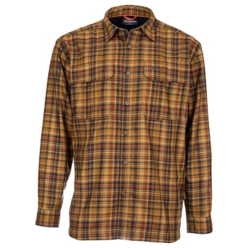 Рубашка SIMMS Coldweather LS Shirt цвет Dark Bronze Admiral Plaid