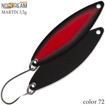 Блесна колеблющаяся NORSTREAM MARTIN 3,5 г код цв. 72 в интернет магазине Rybaki.ru