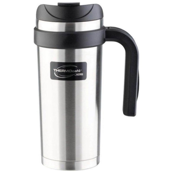 Термокружка THERMOS ThermoCafe Navy Travel Mug (тепло 4 ч/холод 6 ч) 0,47 л в интернет магазине Rybaki.ru