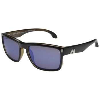 Очки солнцезащитные MAKO GT цв. Matt Black цв. стекла Glass HDIR Blue Mirror в интернет магазине Rybaki.ru