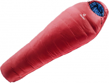 Спальный мешок DEUTER 2021 Orbit -5 L цвет Cranberry / Steel в интернет магазине Rybaki.ru
