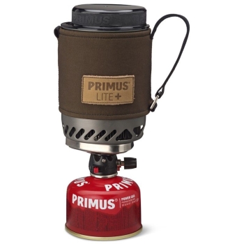 Комплект PRIMUS Lite Plus Dark Olive Piezo горелка с кастрюлей 0,5 л