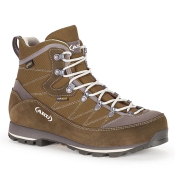 Ботинки треккинговые AKU Trekker Lite III GTX цвет Olive / Light Grey в интернет магазине Rybaki.ru