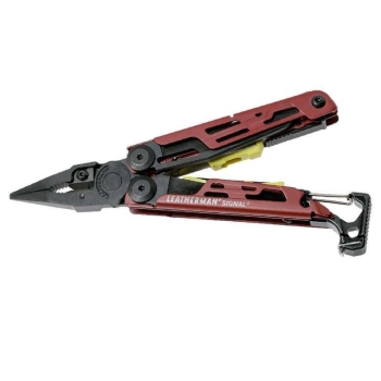 Мультитул LEATHERMAN  Signal Black Crimson в интернет магазине Rybaki.ru
