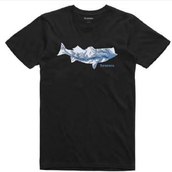 Футболка SIMMS Striper Bay Fill T-Shirt цвет Black