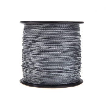 Плетенка DELUX Dyneema 0,40 мм 100 м цв. серый в интернет магазине Rybaki.ru