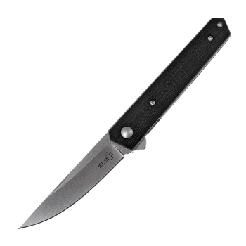 Нож складной BOKER Kwaiken Compact Flipper сталь D2 рукоять мраморный карбон/титин в интернет магазине Rybaki.ru