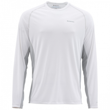 Термокофта SIMMS Solarflex LS Crewneck - Solid цвет White #2 в интернет магазине Rybaki.ru