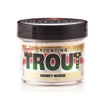 Паста DYNAMITE BAITS форелевая Dough Bait Honey Worm (Опарыш) в интернет магазине Rybaki.ru