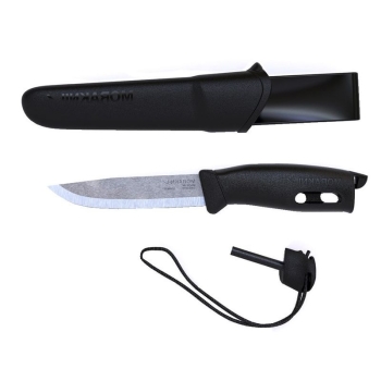 Нож MORAKNIV Companion Spark (с огнивом) цв. черный в интернет магазине Rybaki.ru
