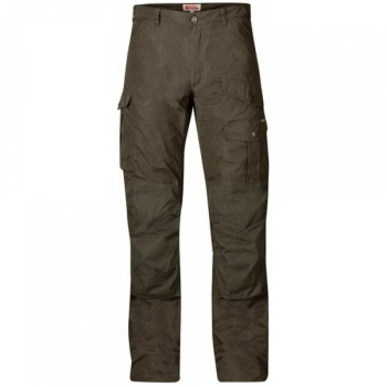 Брюки FJALLRAVEN Barents Pro Hunting Trousers M цвет Dark Olive в интернет магазине Rybaki.ru