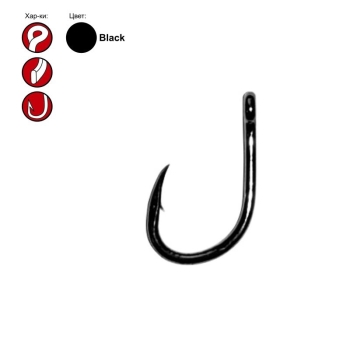 Крючок карповый GAMAKATSU A1 G-CARP SUPER SNAG T/C (10 шт.) № 4 в интернет магазине Rybaki.ru