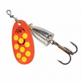 Блесна вращающаяся BLUE FOX Vibrax Hot Pepper № 4 10 г цв. FRY в интернет магазине Rybaki.ru