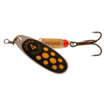 Блесна вращающаяся NORSTREAM Black Killer № 0 2,5 г цв. silver yellow dots