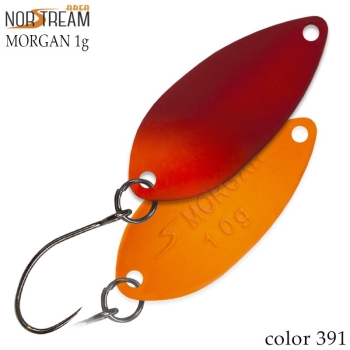 Блесна колеблющаяся NORSTREAM MORGAN 1 г код цв. 391 в интернет магазине Rybaki.ru
