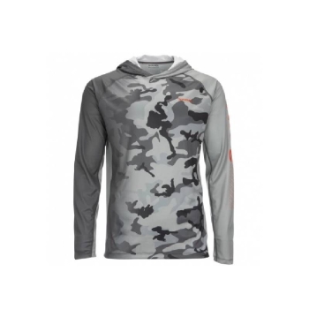 Термокофта SIMMS SolarVent Hoody - Pro цвет Woodland Camo Steel