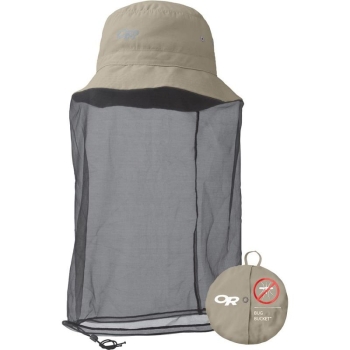 Панама-накомарник OUTDOOR RESEARCH Bug Bucket цвет Khaki в интернет магазине Rybaki.ru