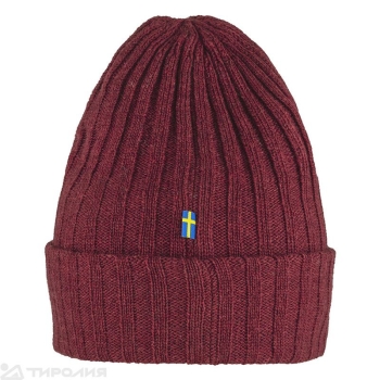 Шапка FJALLRAVEN Byron Hat цвет Dark Olive