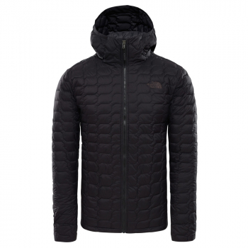 Куртка THE NORTH FACE Thermoball Hoodie цвет Black Matte в интернет магазине Rybaki.ru