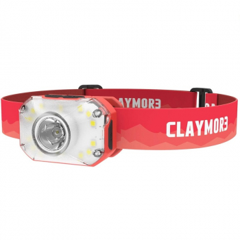 Фонарь налобный CLAYMORE Heady2 цвет Red