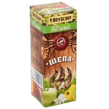 Щепа для копчения BOYSCOUT "Яблоня" 1 л