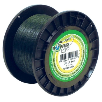 Плетенка POWER PRO 2740 м цв. Зеленый 0,1 мм в интернет магазине Rybaki.ru