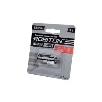 Батарея ROBITON PROFI CR123A BL1 3.0V в интернет магазине Rybaki.ru