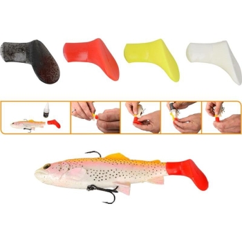 Приманка SAVAGE GEAR LB Spare Paddle Tail Kit M 17 см (4 шт.)