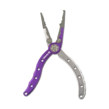 Плоскогубцы KAHARA Aluminum pliers 6,5'' цв. Пурпурный в интернет магазине Rybaki.ru