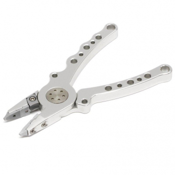 Пассатижи CENTRO Aluminum Fishing Pliers 6.5 Split Ring Jaw Silver цв. Silver в интернет магазине Rybaki.ru